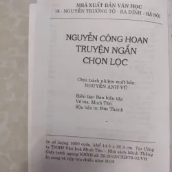 Sách: Truyện ngắn chọn lọc - TG: Nguyễn Công Hoan 752450