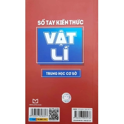 Sổ Tay Kiến Thức Vật Lí Trung Học Cơ Sở - Nguyễn Phú Đồng, ThS Lê Thị Thu Hằng 288758