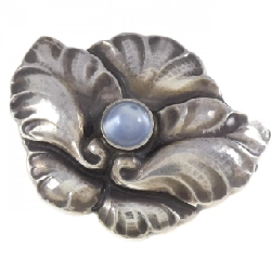 Brooch đá mặt trăng George Jensen 666678