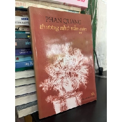 Thương nhớ vẫn còn - Phan Quang