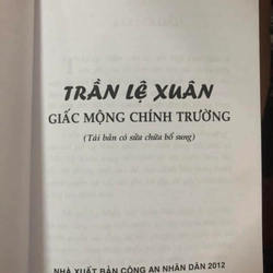 Sách Trần Lệ Xuân - Giấc mộng chính trường 306742