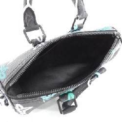 Túi xách Boston Louis Vuitton Monogram Eclipse (LV Graffiti Veil) Keepall Bandoulière 25cm M21399 614096