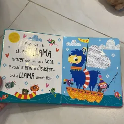 NGOẠI VĂN tiếng anh trẻ em bìa cứng : How to charm a LLAMA - with two-way sequins!  1027554