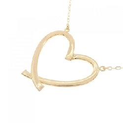 K18YG Dây chuyền hình trái tim - Hàng hiệu Chính hãng 861073