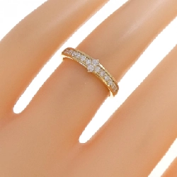 Nhẫn kim cương K18YG 0.21CT 667218