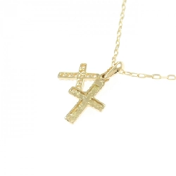 K18YG Dây chuyền kim cương hình chữ thập - Hàng hiệu Chính hãng 861384