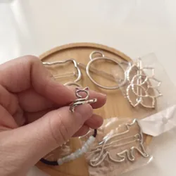 (2hand 98%] Combo lắc tay kẹp tóc gấu cute 736955