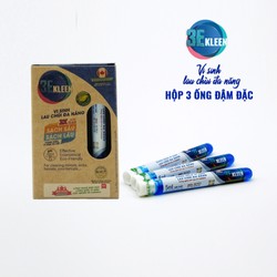 Bộ sản phẩm lau chùi đa năng sinh học 3E KLEEN - Hộp 3 ống 5ml dung dịch đậm đặc 79268