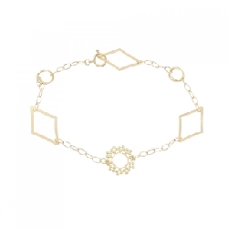 K18YG Vòng tay - Hàng hiệu Chính hãng 870448