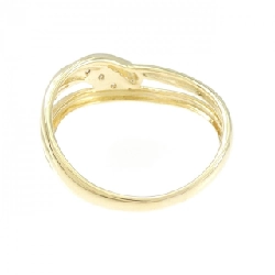 Nhẫn kim cương K18YG 0.02CT 671288