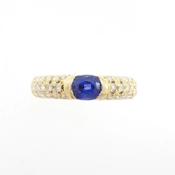 Nhẫn Sapphire K18YG 0.63CT - Hàng hiệu Chính hãng 850464