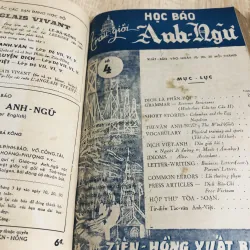 HỌC BÁO ANH NGỮ – Trau dồi Anh Ngữ (Bộ đủ 10 số, đóng bìa cứng)  931982