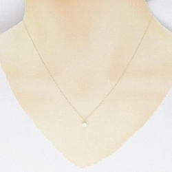 K18YG Solitaire Dây chuyền kim cương 0.15CT - Hàng hiệu Chính hãng 863520