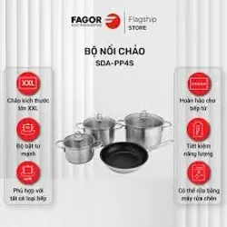 Bộ Nồi Chảo Format SDA-PP4S - Chất Liệu Cao Cấp, Dễ Dàng Vệ Sinh Bằng Máy Rửa Chén 591928