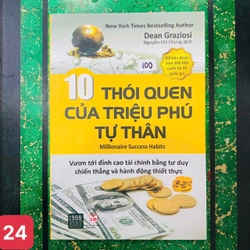 10 Thói Quen Của Triệu Phú Tự Thân Sách của Dean Graziosi - số 24