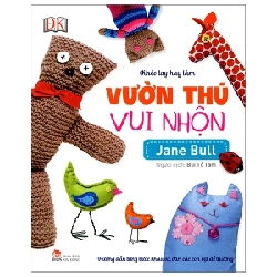 Khéo Tay Hay Làm - Vườn Thú Vui Nhộn - Jane Bull, Bùi Tố Tâm (Mới 100%) Tô màu, luyện chữ, NXB Kim Đồng - SÁCH ĐẠI HỌC
