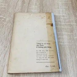 TRỒNG VÀ SỬ DỤNG CÂY THUỐC Ở TRƯỜNG PHỔ THÔNG  956952