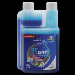 Bộ sản phẩm lau chùi đa năng sinh học 3E KLEEN - 1 chai 500ml + 1 bình 250ml dd đậm đặc 79270