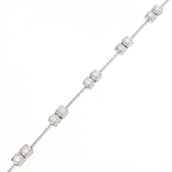 K18WG Vòng tay kim cương 0.88CT - Hàng hiệu Chính hãng