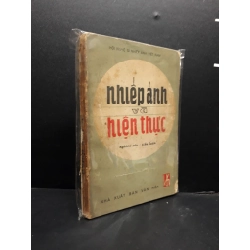 [Phiên Chợ Sách Cũ] Nhiếp Ảnh Và Hiện Thực mới y60%, bị ướt bìa sau (có bọc) 2303