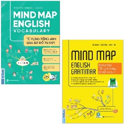 Combo Sách Mindmap English Grammar + Mindmap English Vocabulary (Bộ 2 Cuốn) - Hoàng Ngân, Linh Chi, Đỗ Nhung