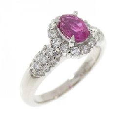 Nhẫn Ruby PT900 0.73CT