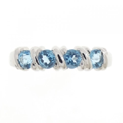 Nhẫn Blue Topaz K18WG 669384