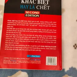 Sách Tiểu Thuyết Khác Biệt Hay Là Chết Jack Trout Steve Rivkin 2nd Edition 1001581