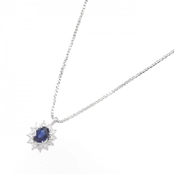 Dây chuyền Sapphire PT900/PT850 0.67CT - Hàng hiệu Chính hãng 861475