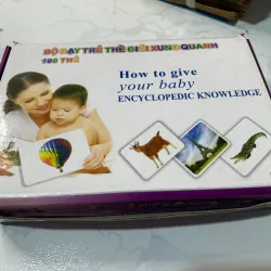 Bộ thẻ dạy trẻ thế giới xung quanh 95 thẻ 1008561