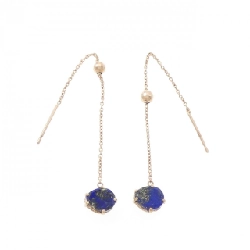 Bông tai Agat Lapis Lazuli - Hàng hiệu Chính hãng 845013