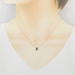 K18YG Blue Topaz Necklace - Hàng hiệu Authentic 858643