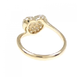 Nhẫn kim cương hình trái tim K18YG 0.627CT 673546