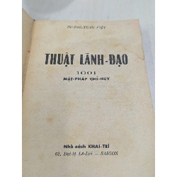 Thuật lãnh đạo - Hoàng Xuân Việt 776378