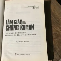 Làm giàu qua chứng khoán, William J O'Neil 1029742