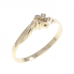 Nhẫn kim cương K9YG - Hàng hiệu Authentic