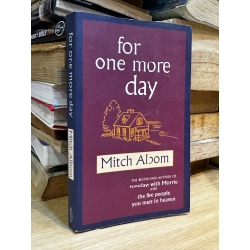For one more day - Mitch Albom