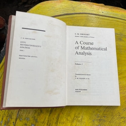A COURSE OF MATHEMATICAL ANALYSIS VOLUME 1+2 - S.M.NIKOLSKY 543856