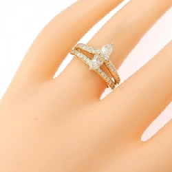 Nhẫn kim cương K18YG 0.702CT - Hàng hiệu chính hãng 851962