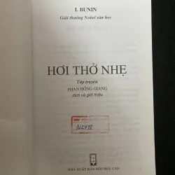 Hơi thở nhẹ-tập truyện ngắn chọn lọc của tác giả Ivan Bunin ( Nobel 1993) 1030167