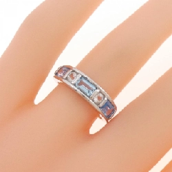 Nhẫn Blue Topaz K18WG 666229