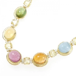 Dây chuyền đá màu 18KYG - Hàng hiệu Authentic 865077