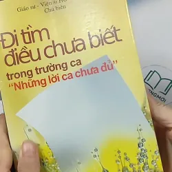 Đi tìm điều chưa biết trong trường ca " Những lời ca chưa đủ " - GS Hồ Sỹ Vịnh 688667