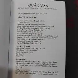 Tập san văn học nghệ thuật Quán Văn số 027 1022460