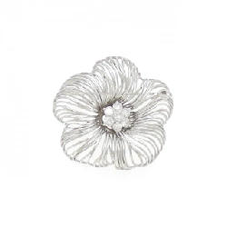 Bông tai kim cương hoa hòa bình - Hàng hiệu Authentic