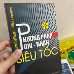 Sách Phương pháp ghi - nhận siêu tốc