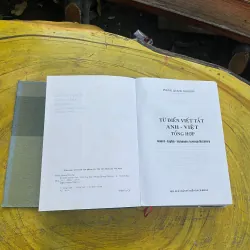 TỪ ĐIỂN VIẾT TẮT ANH - VIỆT TỔNG HỢP- PHÙNG QUANG NHƯỢNG 730284