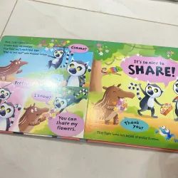 NGOẠI VĂN tiếng anh trẻ em : SHARE -  LIFE IS NICER when we share   1027871