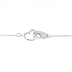 Ponte Vecchio Dây chuyền hình trái tim 0.23CT - Hàng hiệu Authentic 841103