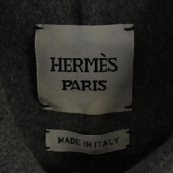 HERMES Áo khoác dài bằng da cừu đôi mặt 4H0101DA - Hàng hiệu Authentic 814462